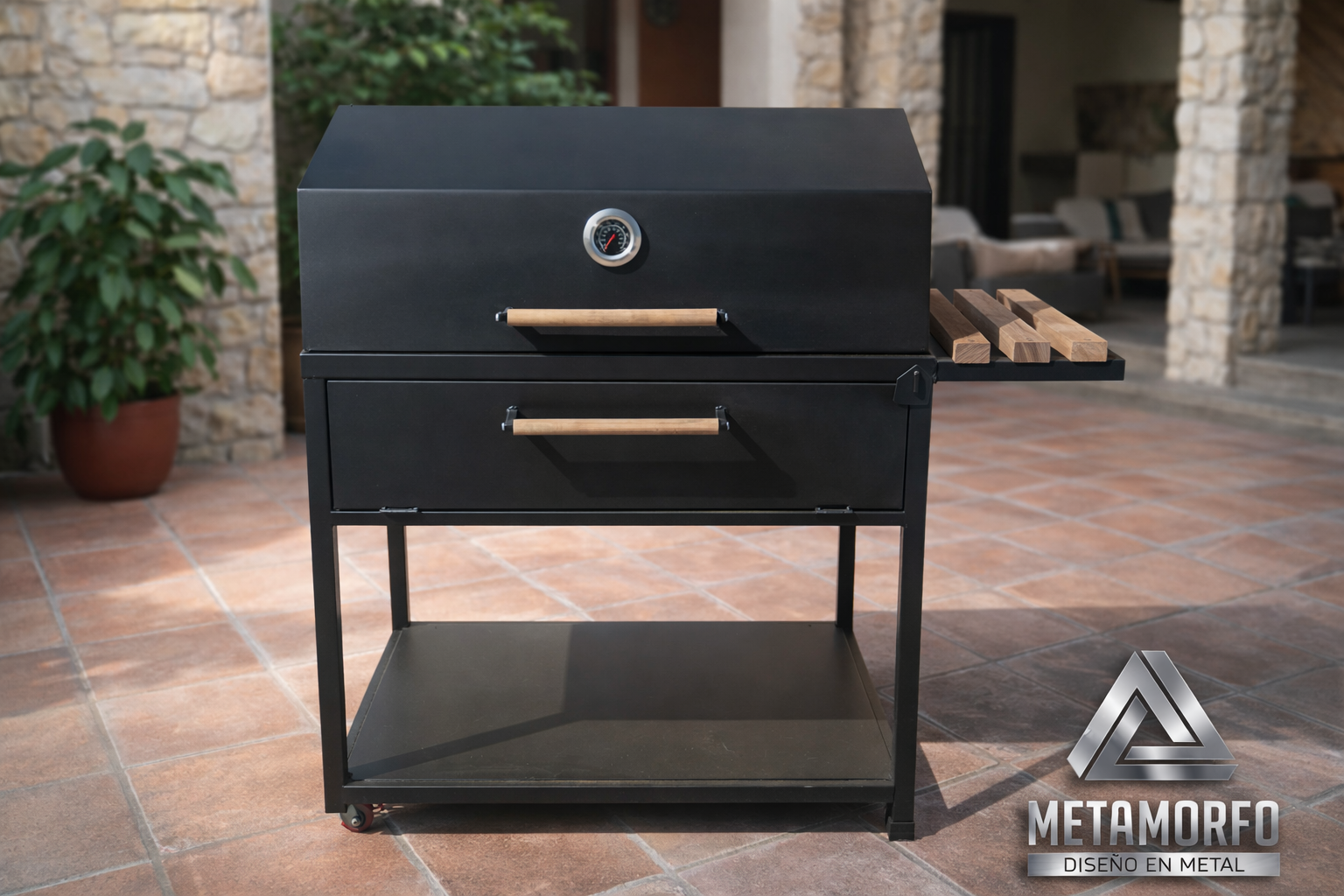 Asador Premium METAMORFO Herrería Querétaro